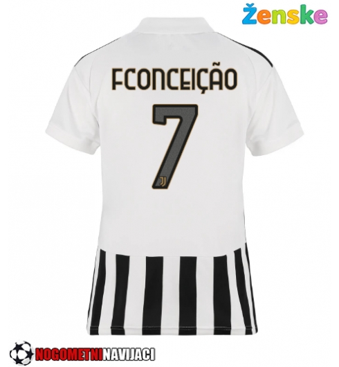 Ženske Nogometnih dresov Juventus Francisco Conceicao #7 Domači 2026-27 Kratki rokavi Ženske Nogometnih dresov Juventus Francisco Conceicao #7 Domači 2026-27 Kratki rokavi